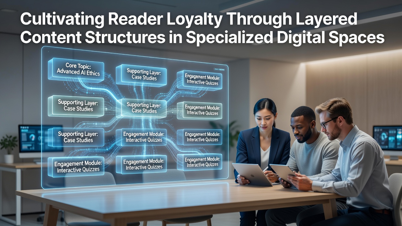 Cultivating Reader Loyalty Through Layered Content Structures in Specialized Digital Spaces